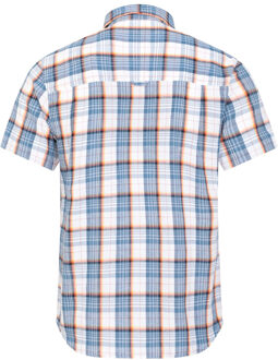 Katoenen herenoverhemd (Helder Blauw)