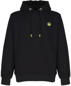 Katoenen hoodie met logo print Barrow , Black , Dames - L,M
