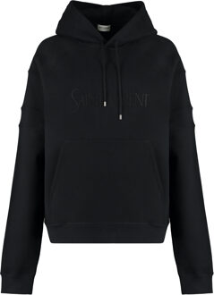 Katoenen Hoodie Zwart - 2XL