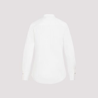 Katoenen Poplin Shirt - maat EU 36 / UK 8 Wit