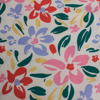 Katoenen pyjama met korte mouwen 831657 voor meisjes Veelkleurig