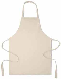 Katoenen Schort Ecru