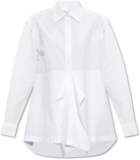 Katoenen shirt JW Anderson , White , Dames - S,Xs,2Xs,3Xs