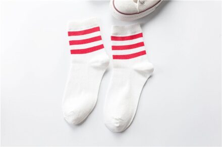 Katoenen Sokken Buis Voetbal Gestreepte Sokken Trendy Sokken Voor Mannen Vrouwen Sport Sokken Unisex Sokken Skateboard Sokken Ins Trendy Sokken C4