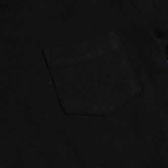 Katoenen T-shirt met korte mouwen voor jongens 601387 - maat 4-5J / 104-110cm Zwart