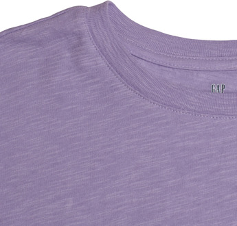 Katoenen T-shirt met korte mouwen voor jongens 601387 - maat Violet