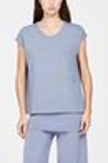 Katoenen t-shirt - sweet home Light blue - M (02),L (03),XL (04),S (01),