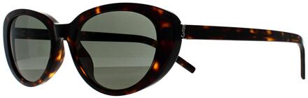 Katoog Dames Donker Gespikkeld Havana Grijs SL M154 Bruin - One Size