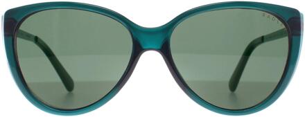 Katoog Dames Transparant Groen Grijs Genna - maat Blauw