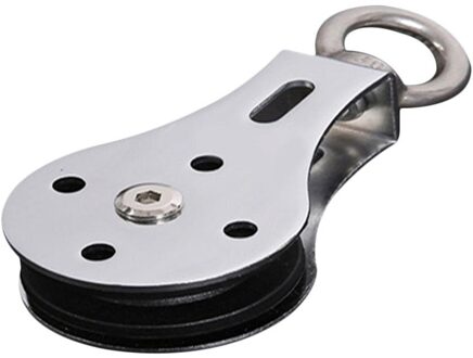 Katrol Blok Rvs Lager Tillen Katrol Kroon Kraan Katrol Blok Opknoping Draad Towing Wiel Lifting Draad Touw Kabel