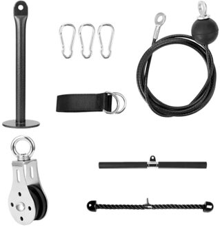 Katrol Kabel Machine Home Gym Apparatuur-Fitness Katrol Systeem Sterkte Trainer Voor Indoor Oefening Workout