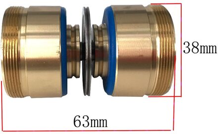 Katrol Roller Gids Wiel Vergadering 184 OD38mm * 63Mm Lengte Voor Draad Snijden Machine