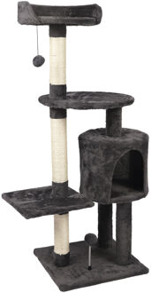 Kats Huisdieren/Katten klimpaal/krabpaal - 4 levels - 40 x 112 cm
