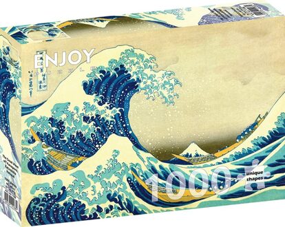 Katsushika Hokusai - The Great Wave off Kanagawa Puzzel (1000 stukjes)