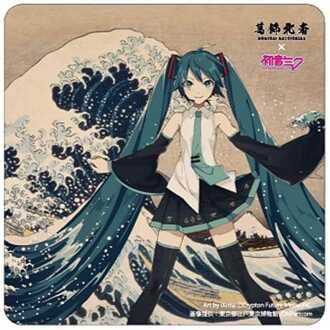 Katsushika Hokusai x Hatsune Miku Car Magnet Thirty-six Views of Mount Fuji/The Great Wave off Kanagawa