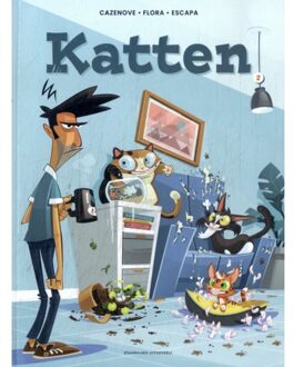 Katten / 2 - Katten Strip - Christophe Cazenove