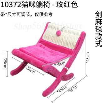 Katten Stoel Hangmatten Sisal Kat Klim Boom Huis Kat Krasraad Vier Seizoenen Kattenbakvulling Slijpen Klauwen Kat Speelgoed Model2