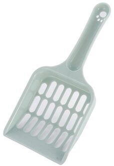 Kattenbakvulling Schop Huisdier Schoonmaken Tool Grid Plastic Schop Kattenbakvulling Schoonmaakmiddelen Hond Wc Kat Cleaning Mest Levert groen