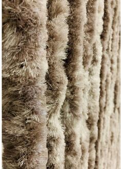 Kattenstaart Taupe - 90x220cm Beige