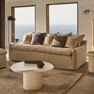 Kave Home 3-zits Bank 'Zenira' kleur Beige