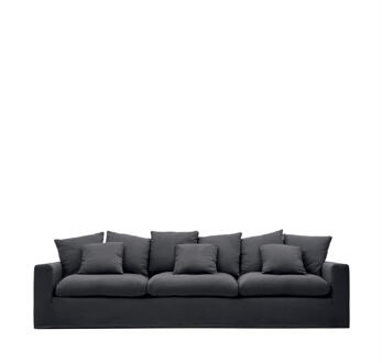 Kave Home 4-zits Bank 'Nora' kleur Antraciet