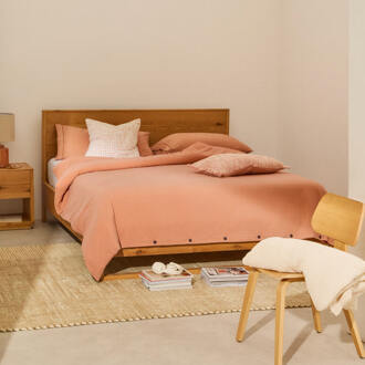 Kave Home Bed 'Alguema' Eiken, 180 x 200cm - 180 x 200 cm