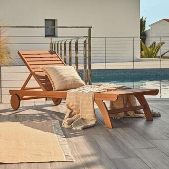 Kave Home Beila  klapbare tuinstoel van massief eucalyptushout FSC 100%