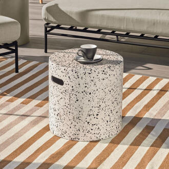 Kave Home Bijzettafel 'Jenell' 35cm, kleur Wit