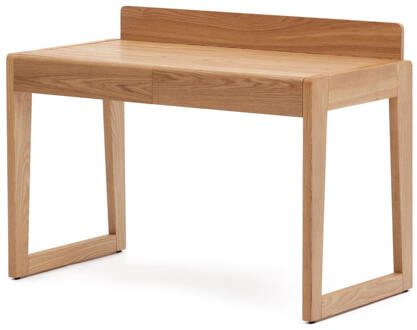 Kave Home Bureau 'Arandu' met 2 laden, 120 x 60cm, kleur Naturel