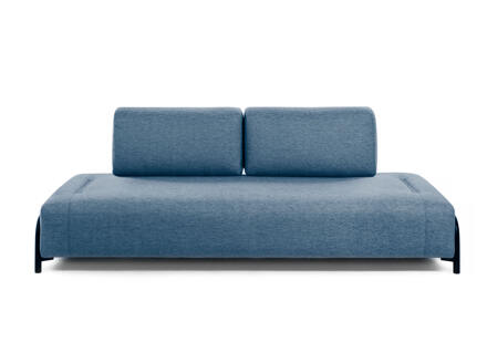 Kave Home Compo Module 3 zetels blauw