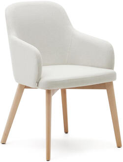 Kave Home Eetkamerstoel 'Nelida' kleur Beige