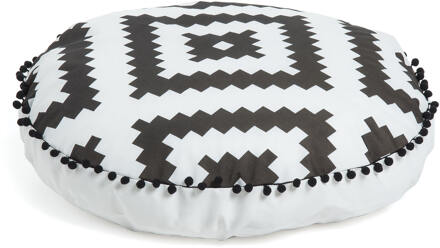 Kave Home Ethnie poef Ø 60 cm
