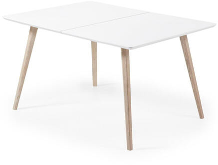 Kave Home Eunice uitschuifbare tafel 140 (220) x 90 cm + tas