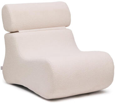 Kave Home Fauteuil 'Club' Bouclé, kleur Naturel