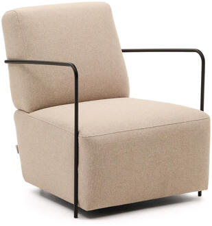 Kave Home Fauteuil 'Gamer' Stof, kleur Beige