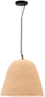 Kave Home Hanglamp 'Lisora' Papier-maché, 35cm, kleur Beige