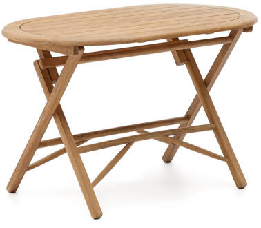 Kave Home Inklapbare Eettafel 'Dandara' Acaciahout, 120 x 70cm - 120 x 70 cm