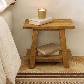 Kave Home Krukje 'Safara' Teakhout Naturel