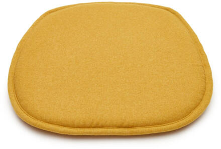 Kave Home Kussen voor de Romane stoel in mosterdgeel 43 x 43 cm