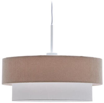 Kave Home Lampenkap 'Bianella' Rib Velvet, kleur Beige