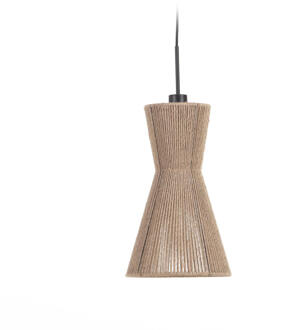 Kave Home Lampenkap 'Crista' Jute, Ø25cm Naturel