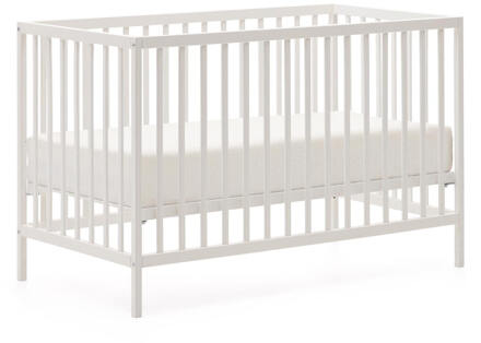 Kave Home Ledikant 'Shantal' 60 x 120cm, kleur Wit