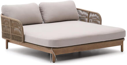 Kave Home Ligbed 'Catalina' 2-persoons, kleur Beige