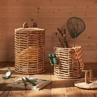 Kave Home Mand 'Venezia' Rotan, Set van 2 stuks Naturel