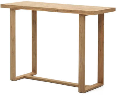 Kave Home Outdoor Bartafel 'Canadell' Teakhout, 140 x 70cm - 140 x 70 cm