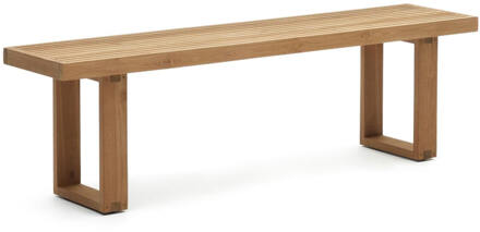 Kave Home Outdoor Eetkamerbank 'Canadell' Teakhout, 170cm - 170 cm