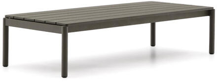 Kave Home Outdoor Salontafel 'Sorells' 149 x 63cm, kleur Donkergroen