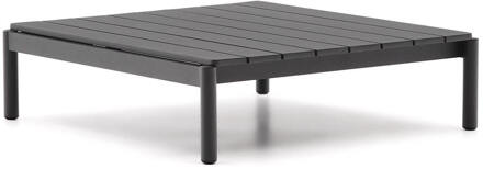 Kave Home Outdoor Salontafel 'Sorells' 89 x 91cm, kleur Donkergrijs - 88 cm