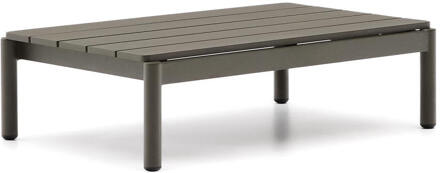 Kave Home Outdoor Salontafel 'Sorells' 91 x 57cm, kleur Donkergroen - 91 cm