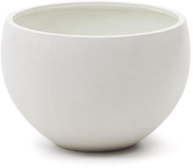 Kave Home Plantenpot 'Grau' Ø72cm, kleur Wit - 72 cm